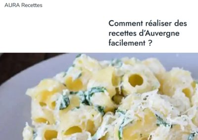 Référencement site de recettes (SEO)